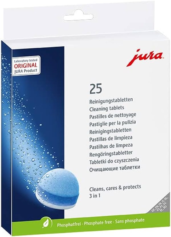 JURA 2-Phase-Cleaning Tablets (25)